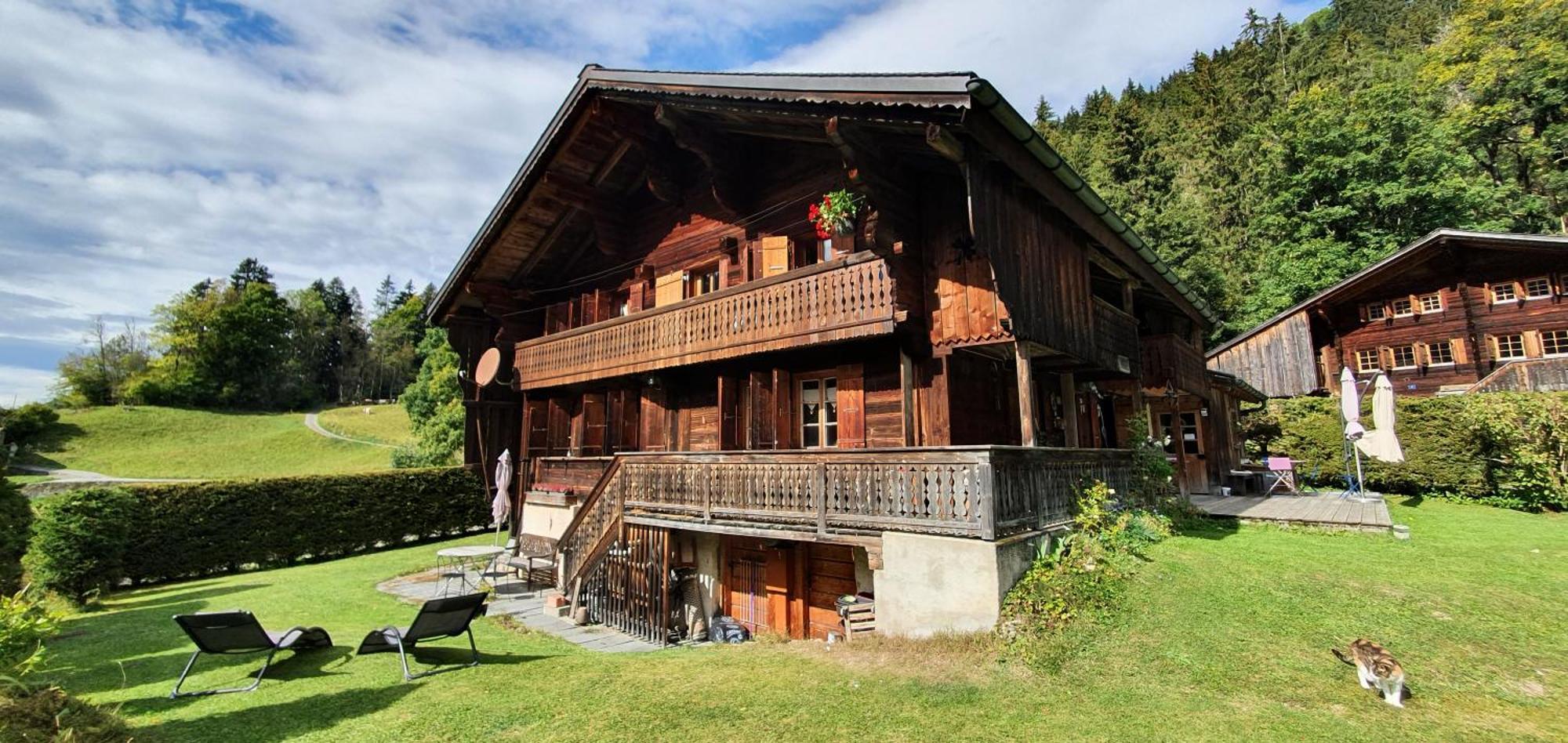 B&B Chalet La Croisee Vers L'Eglise エクステリア 写真