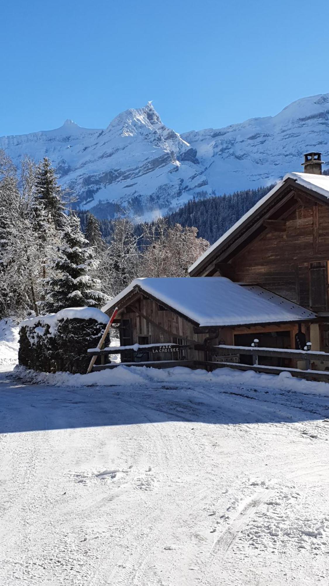 B&B Chalet La Croisee Vers L'Eglise エクステリア 写真