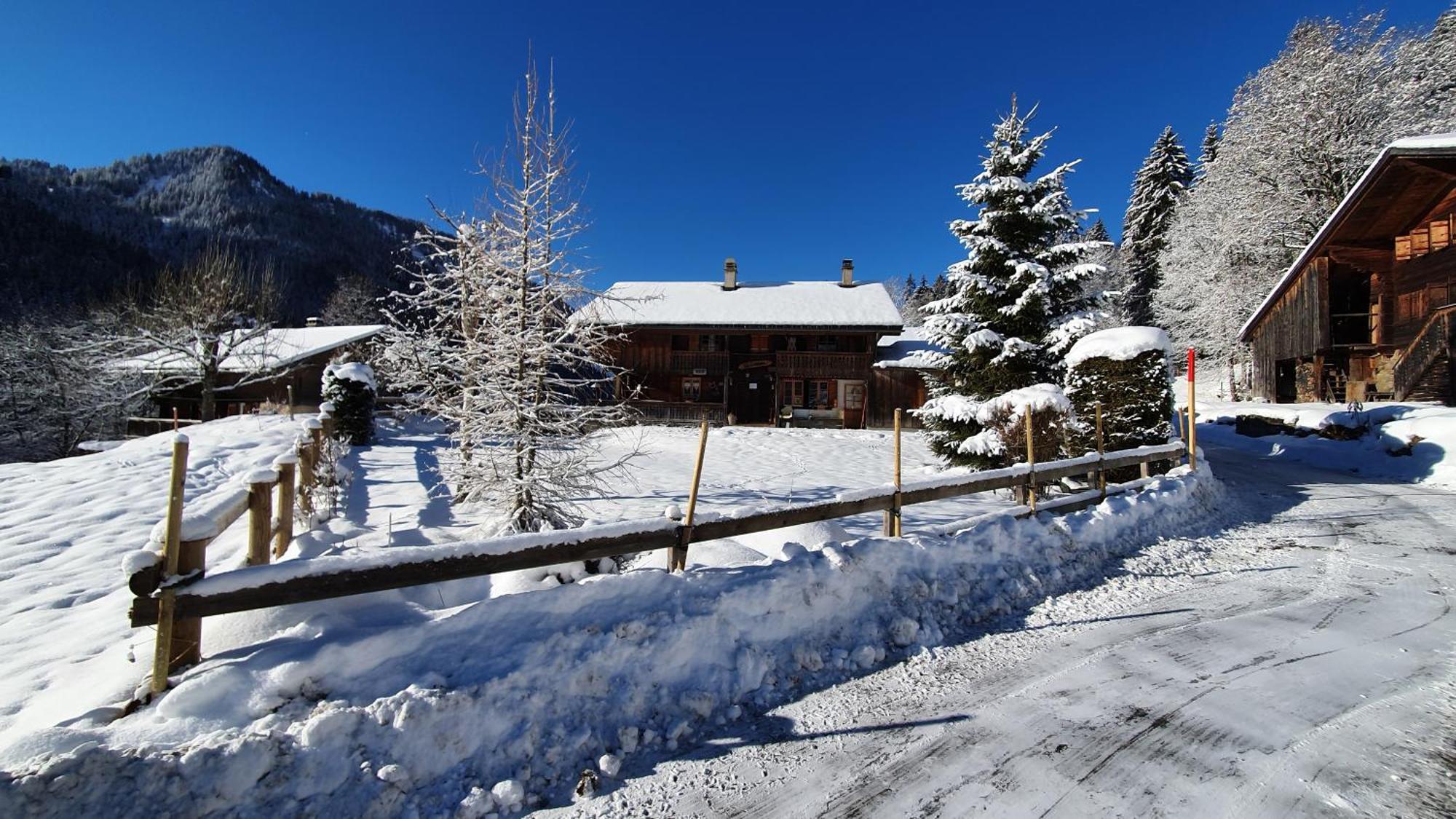B&B Chalet La Croisee Vers L'Eglise エクステリア 写真