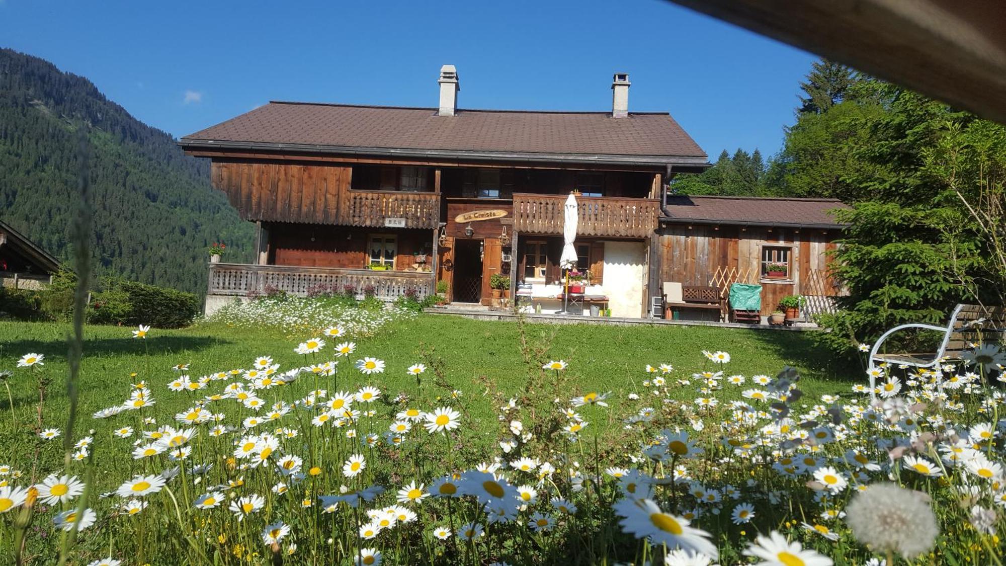 B&B Chalet La Croisee Vers L'Eglise エクステリア 写真