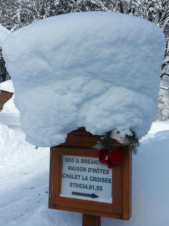 B&B Chalet La Croisee Vers L'Eglise エクステリア 写真